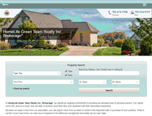 Tablet Screenshot of homelifegreenteamrealty.com